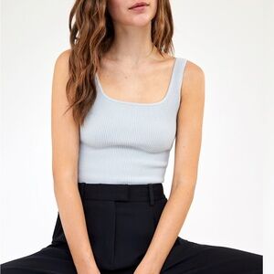 Babaton size xl blue cement nwt